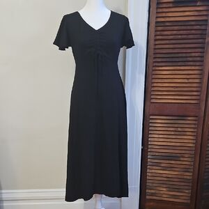 Max Studio Black Midi Dress